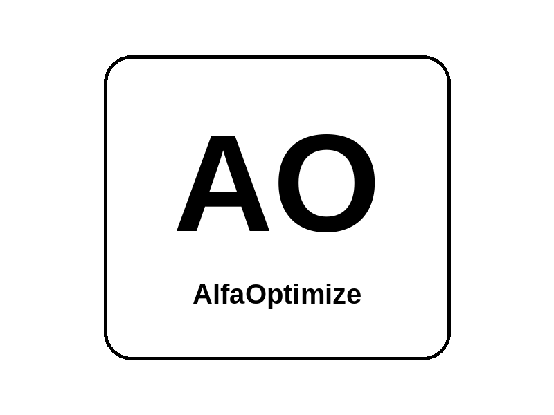 AlfaOptimize Logo